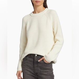Jenni Kayne Cotton Fisherman Sweater Size: XS